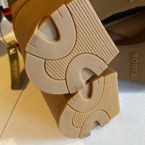 Sorel Brex Heel Shearling Waterproof Leather Lace-Up Boots NWT – Size 7.5 - Picture 11 of 12